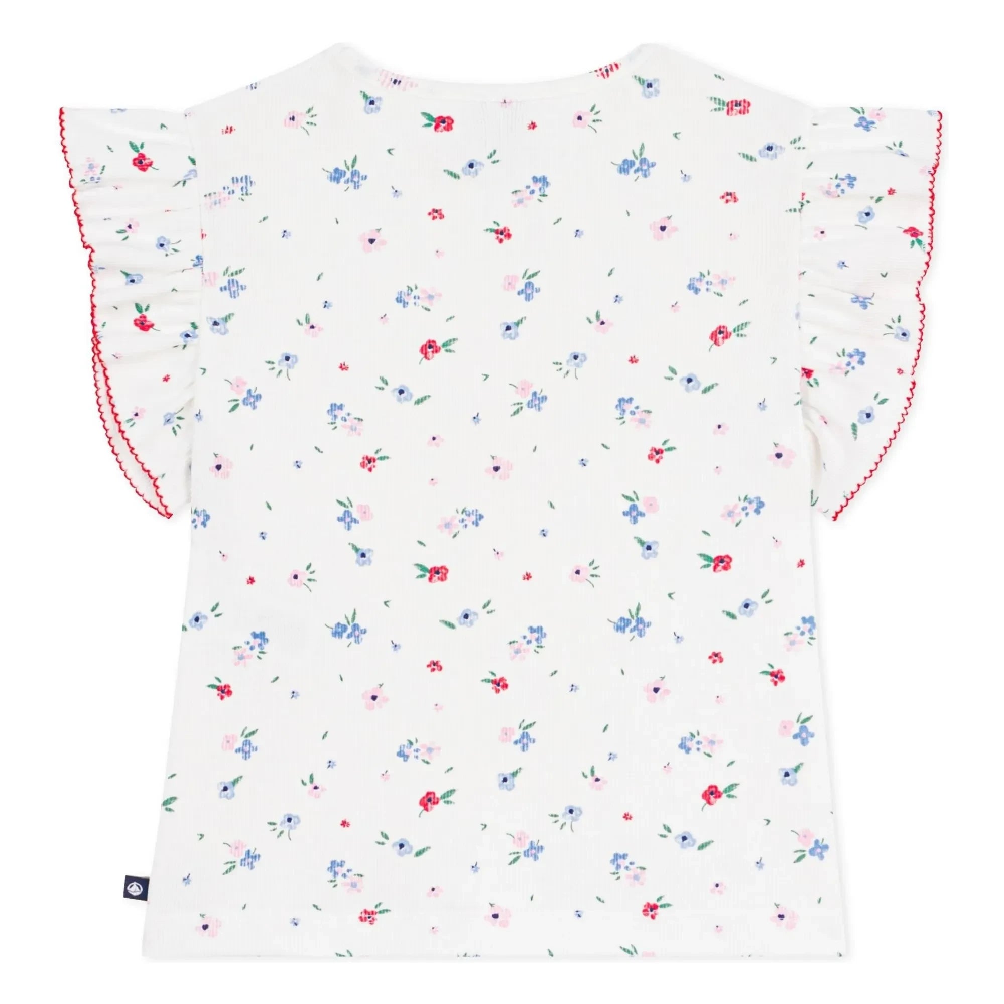 Petit Bateau - Ribbed T-Shirt | White