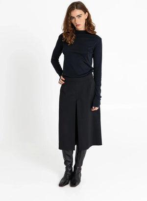 Smallable Woman - Margot Wool Skirt | Black