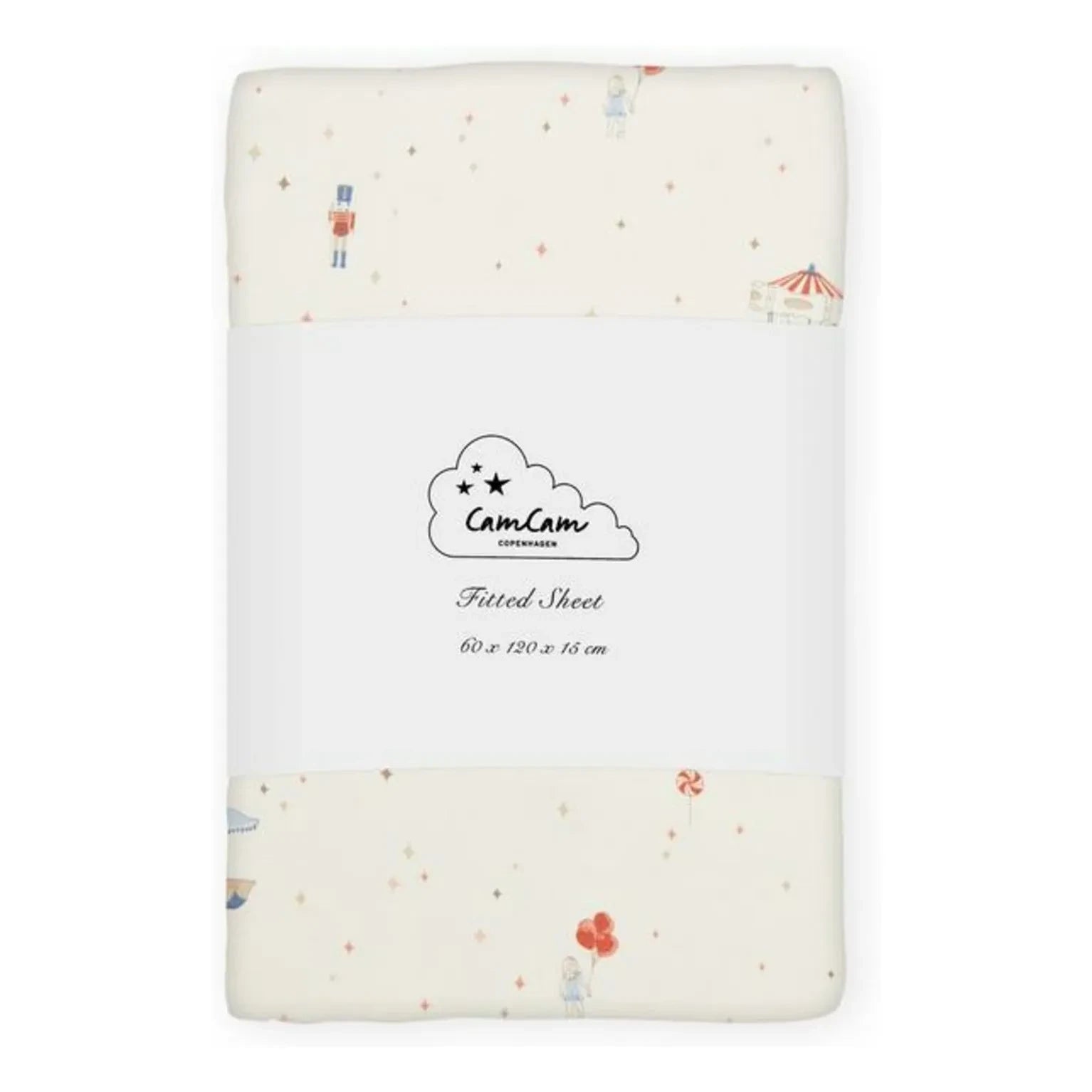 Cam Cam - Carrousel Elastic Fitted Sheet