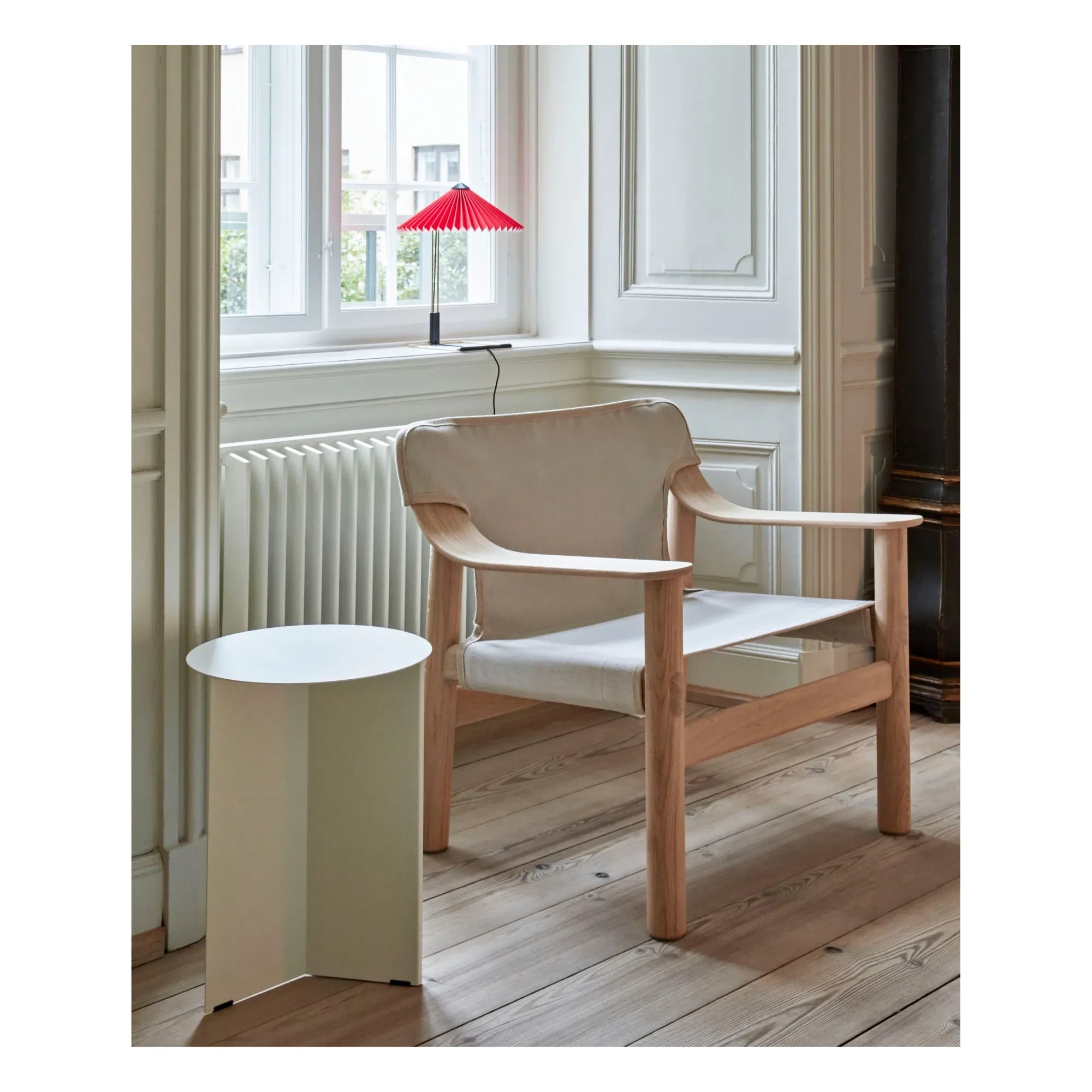 Hay - Bernard Oak and Canvas Sofa, Shane Schneck