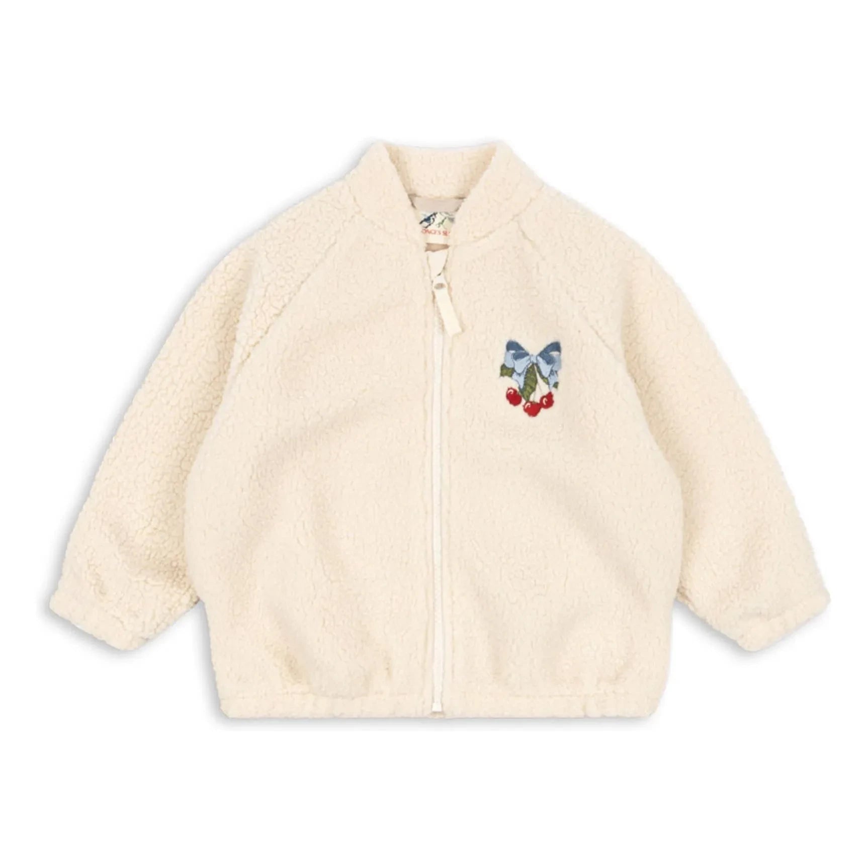Konges Sløjd - Jazz Sherpa Jacket Cherry Recycled Fibers | Cream
