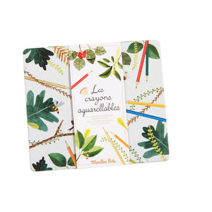 Moulin Roty - 24-Count Water-Soluble Lead Pencil Case