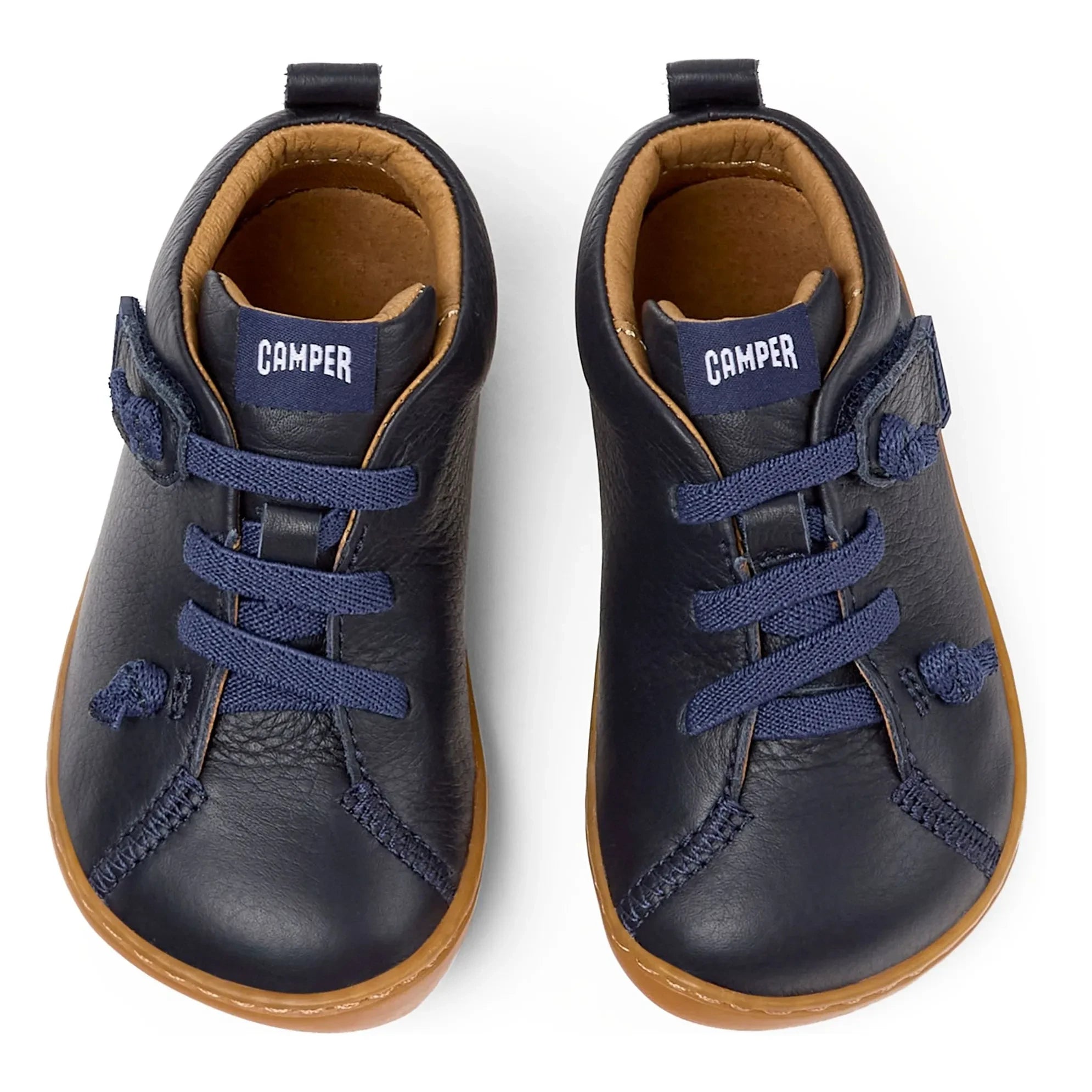 Camper - Flexible Lace-Up Shoes | Navy Blue