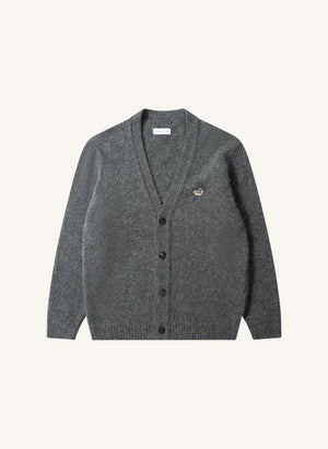 Edmmond Studios - Duck Patch Cardigan | Gray