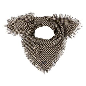 Apaches - Fayara Checkered Scarf | Black