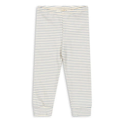 Konges Sløjd - Striped Organic Cotton Leggings | Beige
