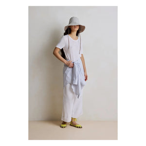 Hod - Miami Linen T-Shirt | White