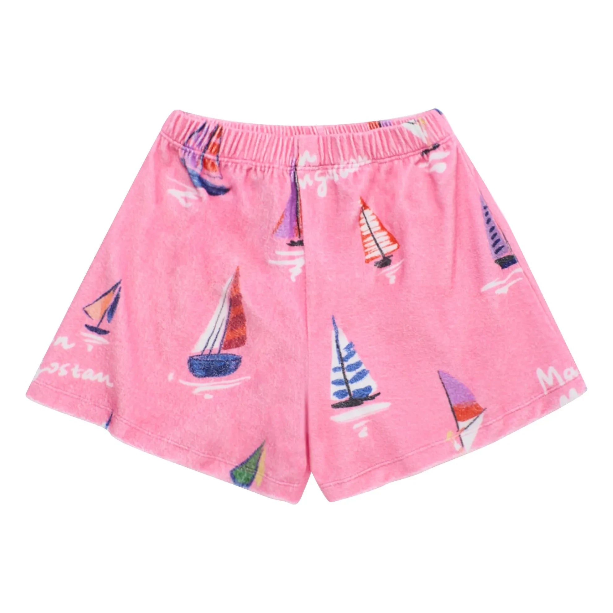 Maison Mangostan - Voiles Eponge şort | Pembe