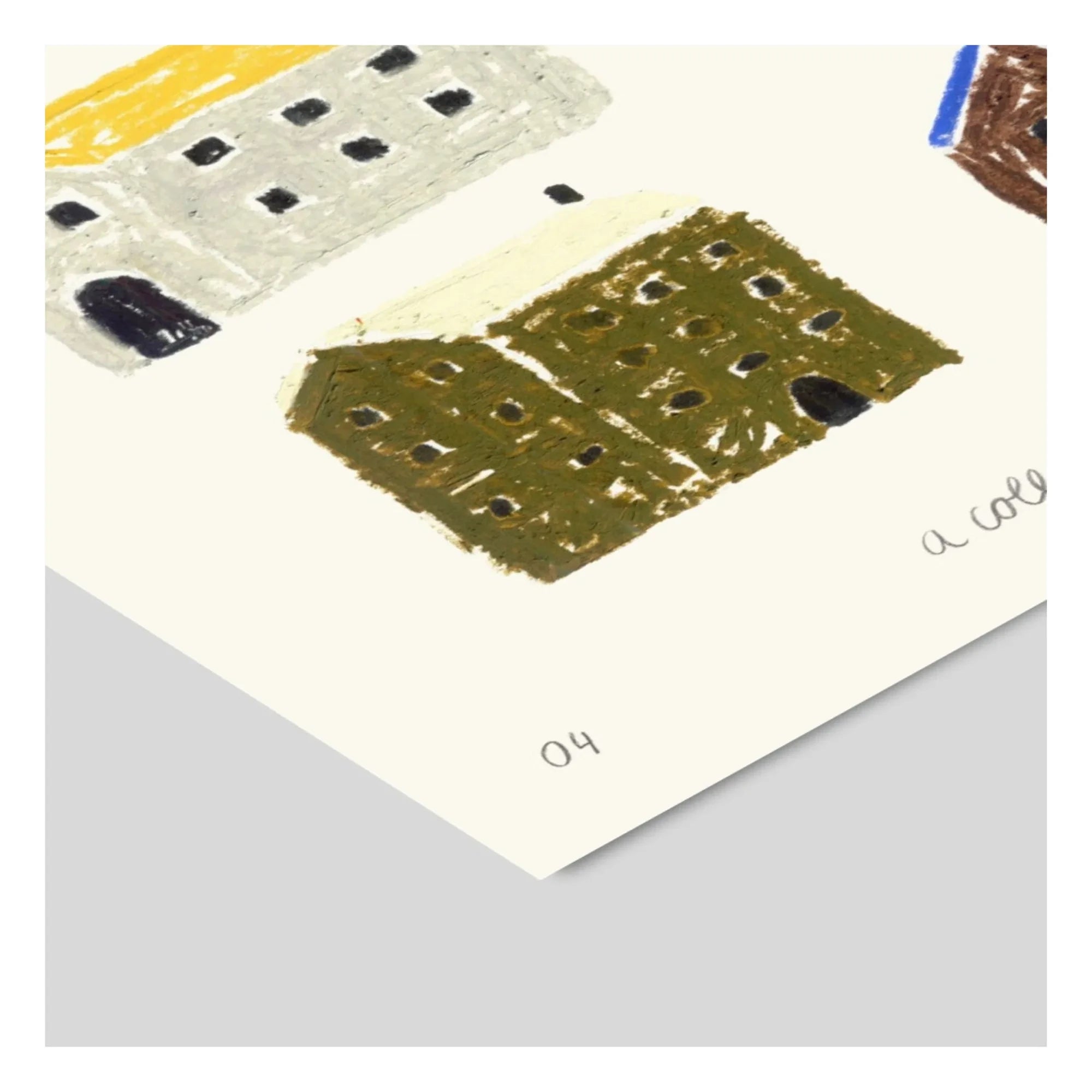 Poster and Frame - Houses Collection Poster