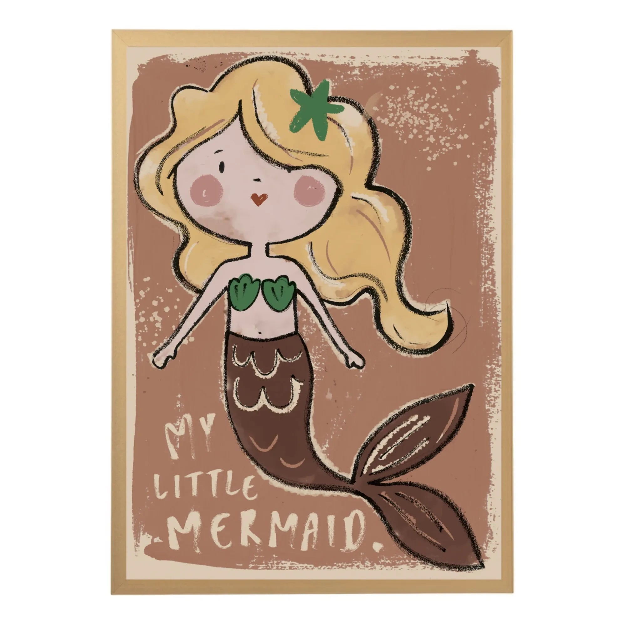 Studio Loco - Large Mermaid Poster x Smallable