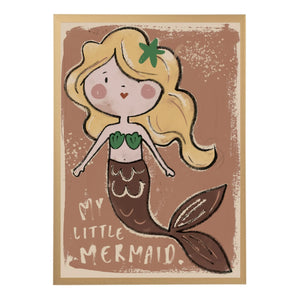 Studio Loco - Large Mermaid Poster x Smallable