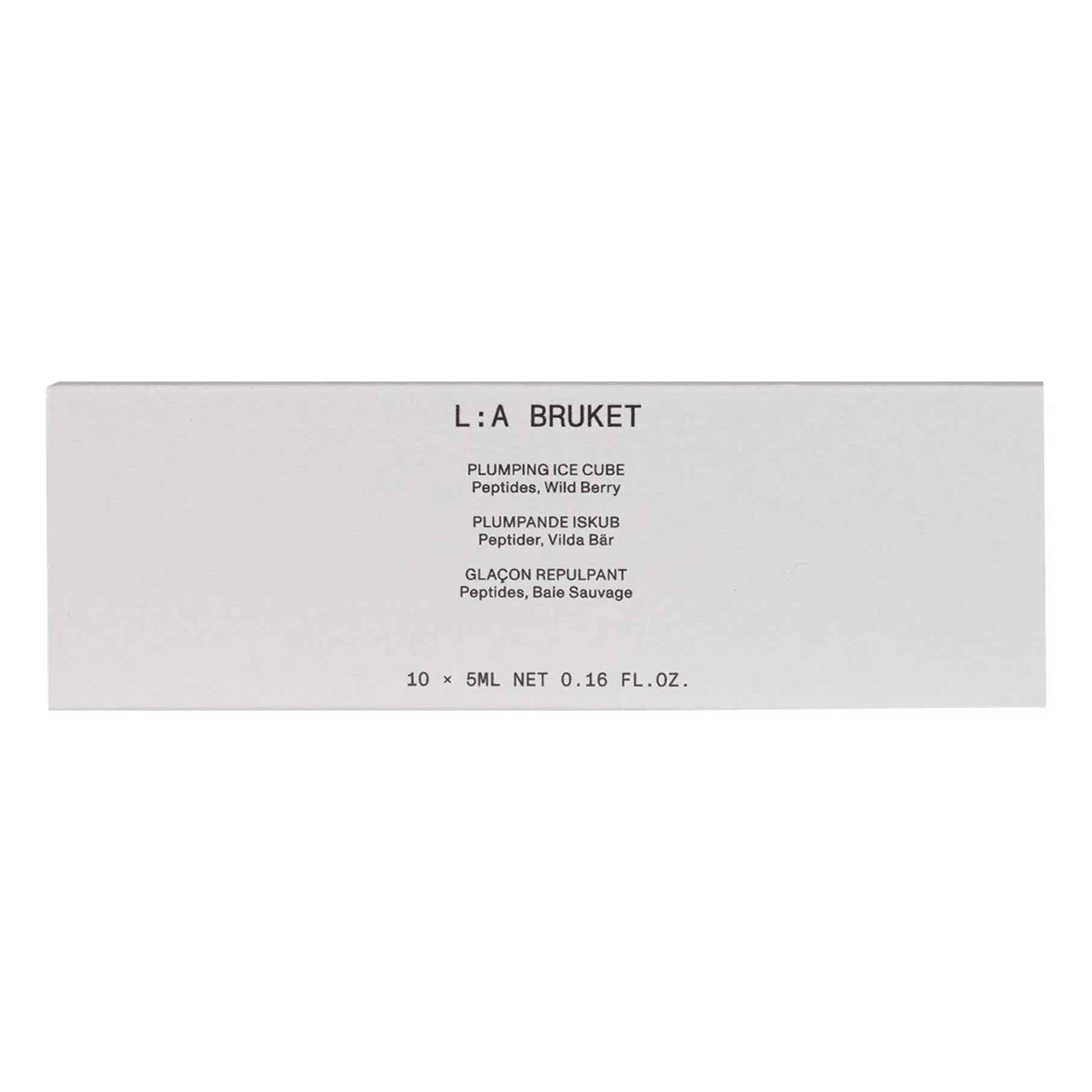 L:A BRUKET - Plumping Ice Cubes 323 - 10 Capsules