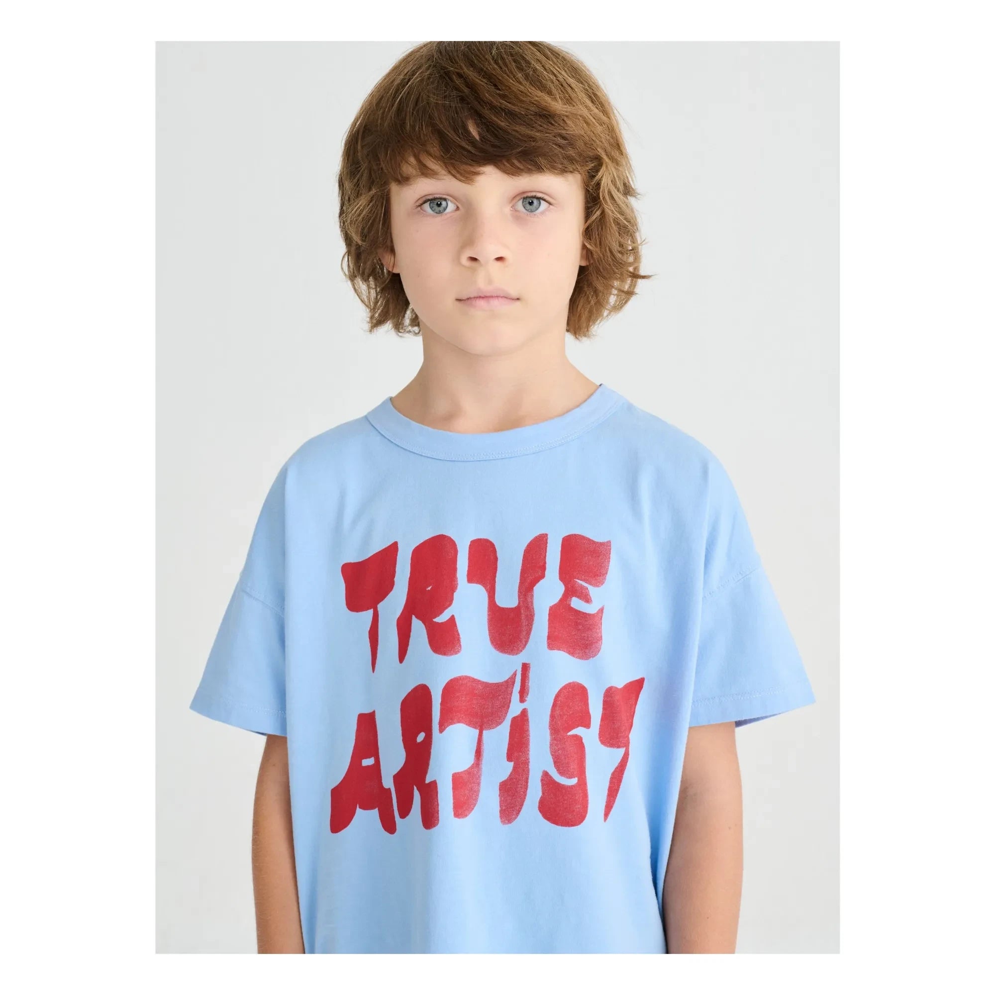 True Artist - T-shirt N°1 True Artist Organic cotton | Light blue