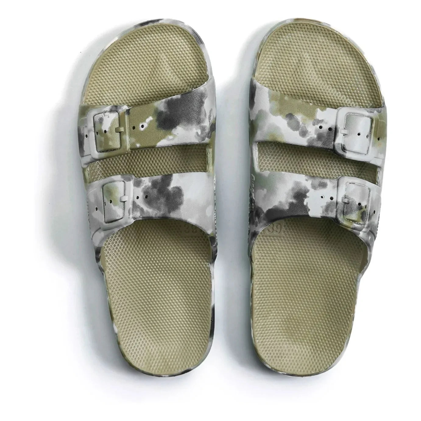 Freedom Moses - Bandhani Sandals | Khaki