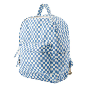 Bonton - PM Carreaux Backpack | Indigo Blue