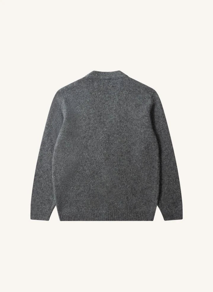 Edmmond Studios - Duck Patch Cardigan | Gray