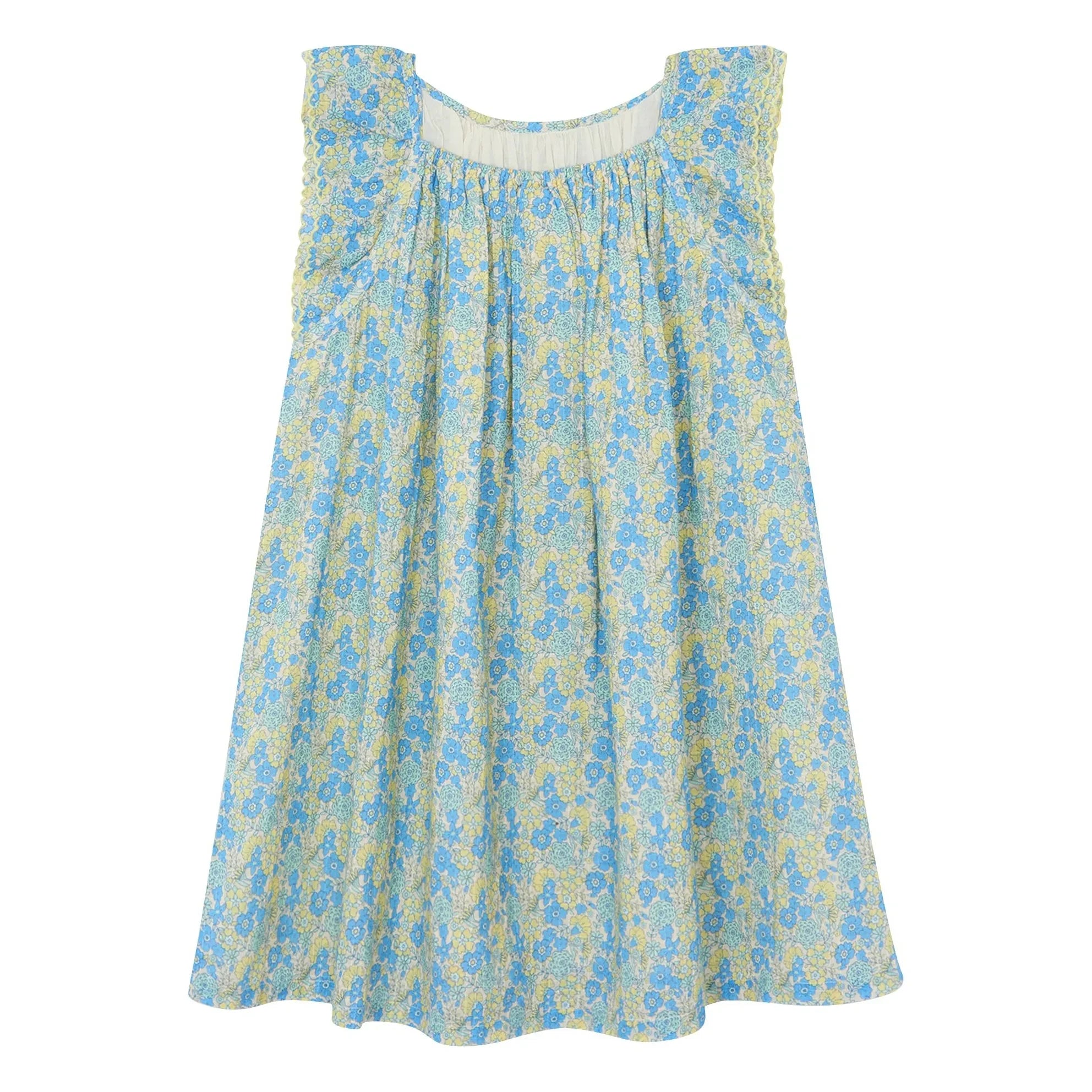 Bonton - Nena Fleurie Dress | Blue