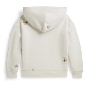 Ralph Lauren - Floral Hooded Sweatshirt | White
