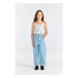 The Animals Observatory - Loon Organic Cotton Jeans | Light Blue
