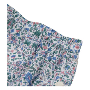 Tartine et Chocolat - Liberty Ruffled Pants | White