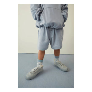 Gray Label - Organic Cotton Button Shorts | Blue Mavi