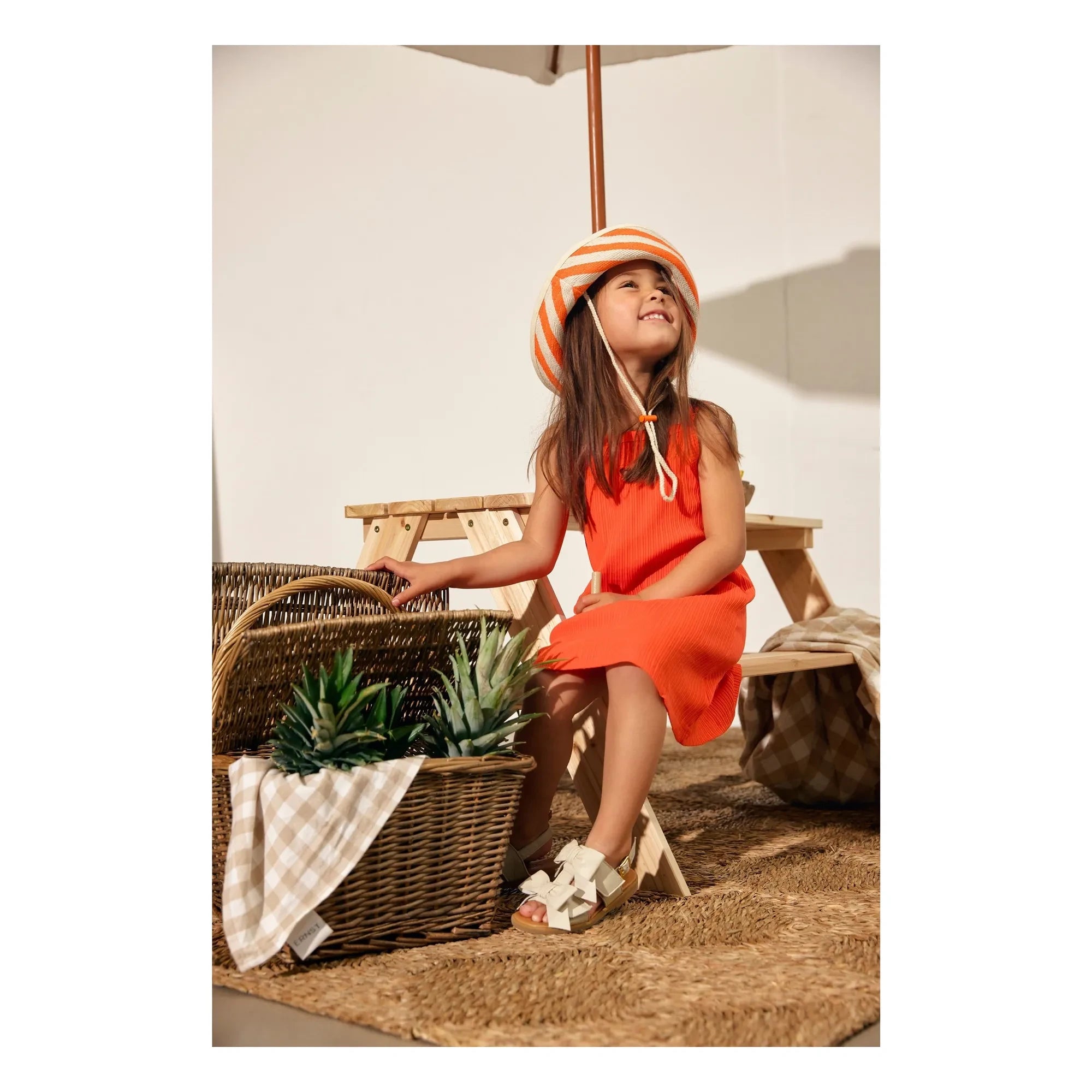 Angulus - Knotted Sandals | Cream