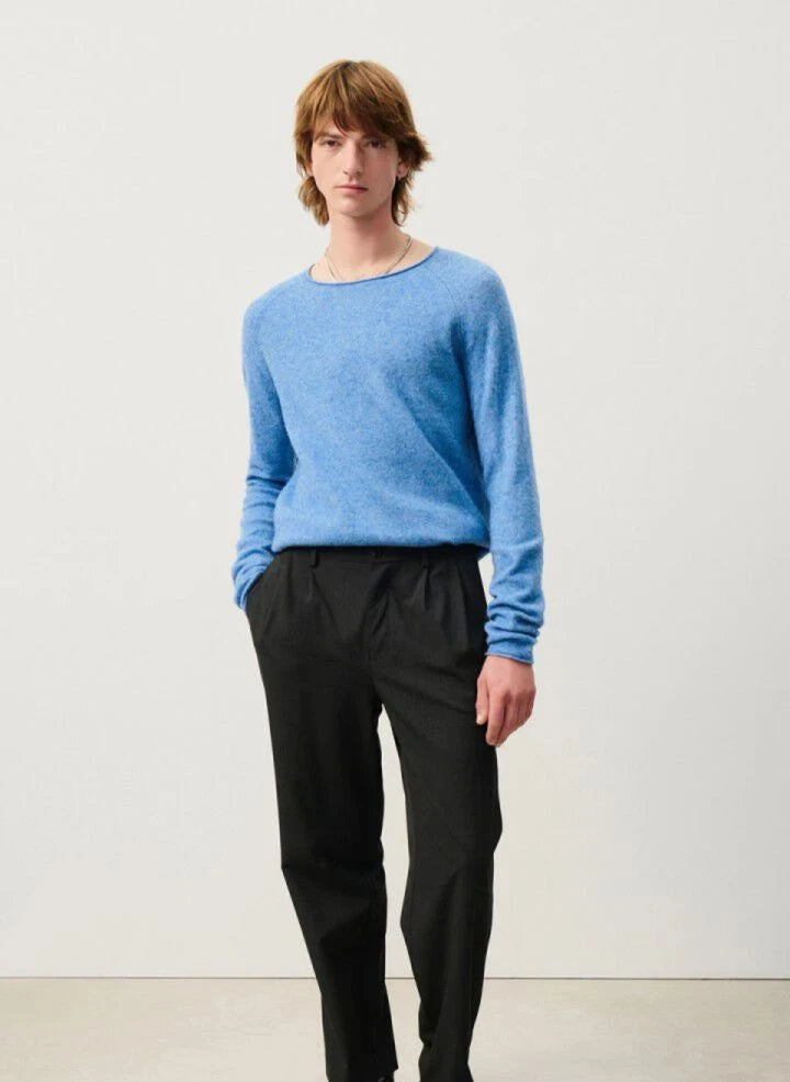 American Vintage - Docatown Wool and Cashmere Sweater | Blue