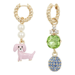 Essentiel Antwerp - Jerod Hoop Earrings | Pink