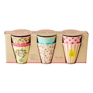 Rice - Funky Cups - Set of 6