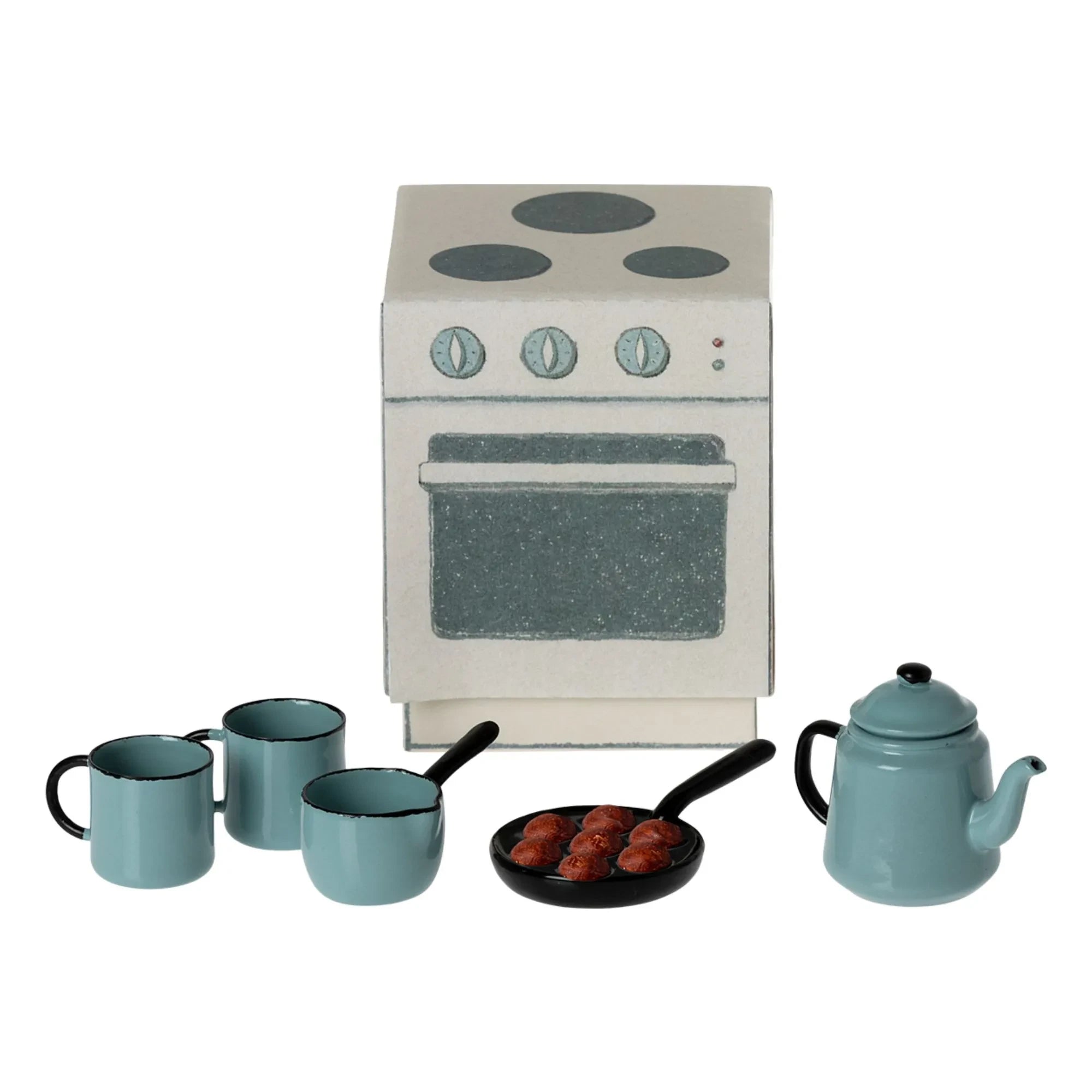 Maileg - Madam Blue's Tea Set | Blue