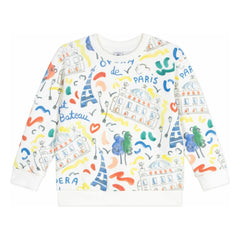 Petit Bateau - Opera Sweatshirt | White
