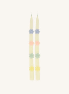 Meri Meri - Flower candles - Set of 2 | Pastel