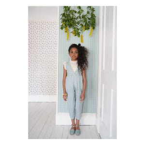 Soor Ploom - Pointelle Eyelet Organic Cotton T-Shirt | Beige Pink