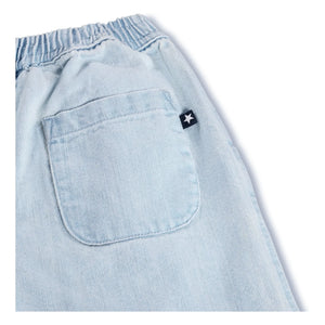 Molo - Sois Organic Cotton Pants | Denim Blue