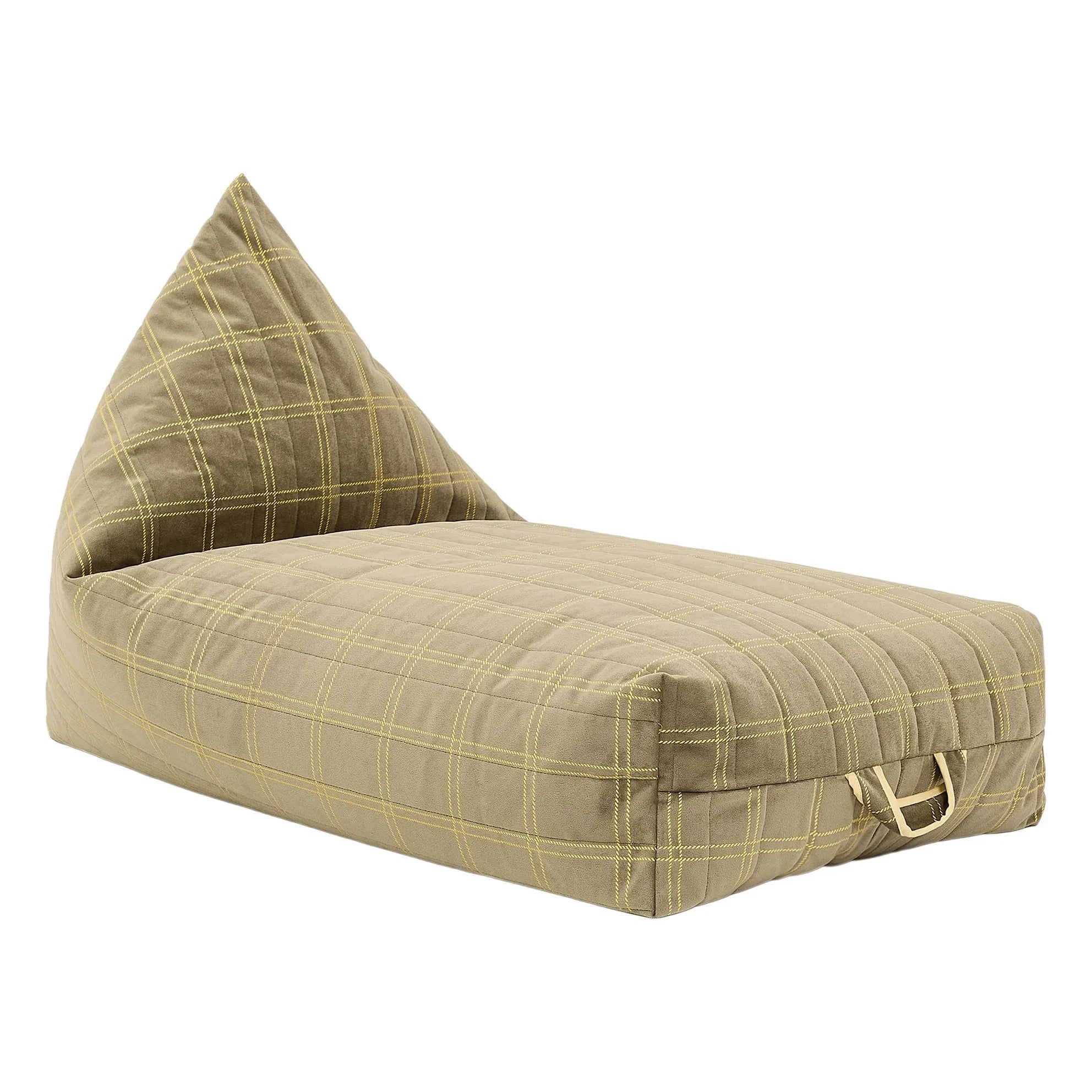 Nobodinoz - Sage Eco Velvet Long Pouf