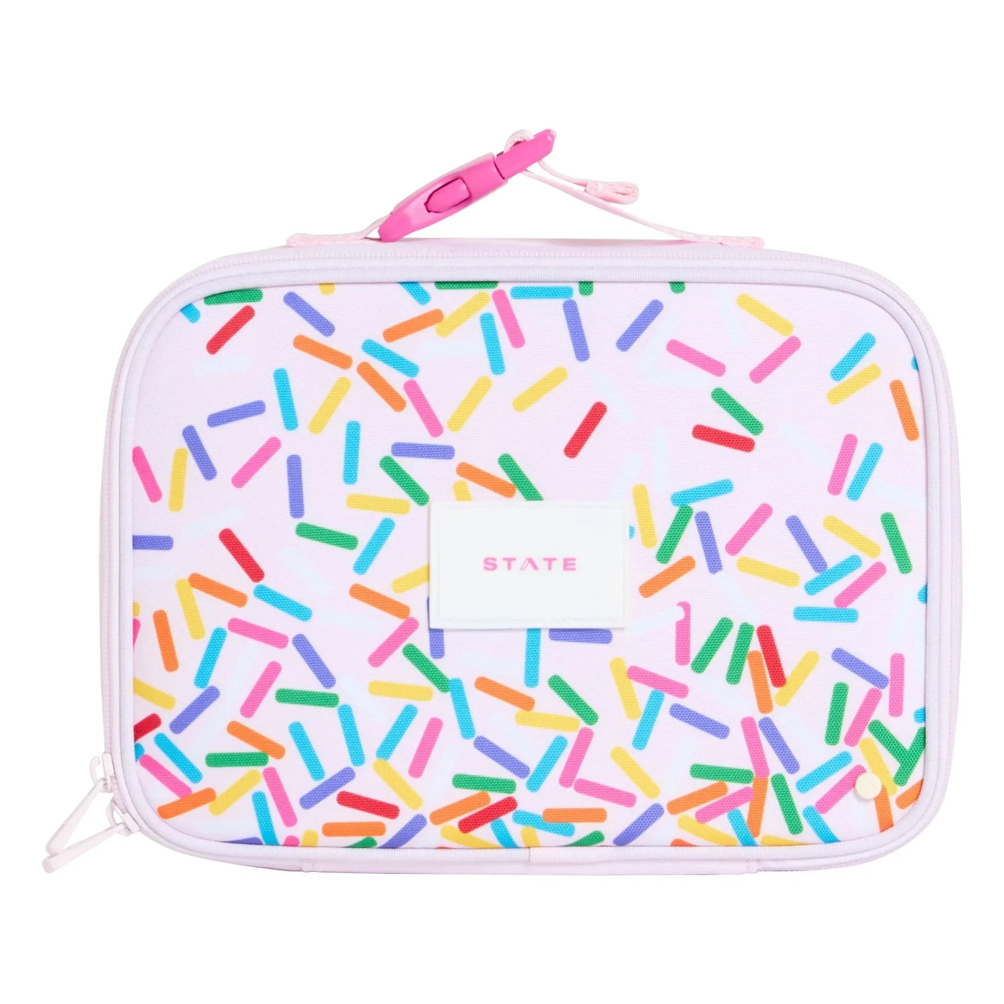 State Bags - Öğle Yemeği Kutusu Rodgers Confettis | Soluk Pembe