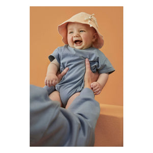 Gray Label - Organic Cotton Romper | Turquoise Blue