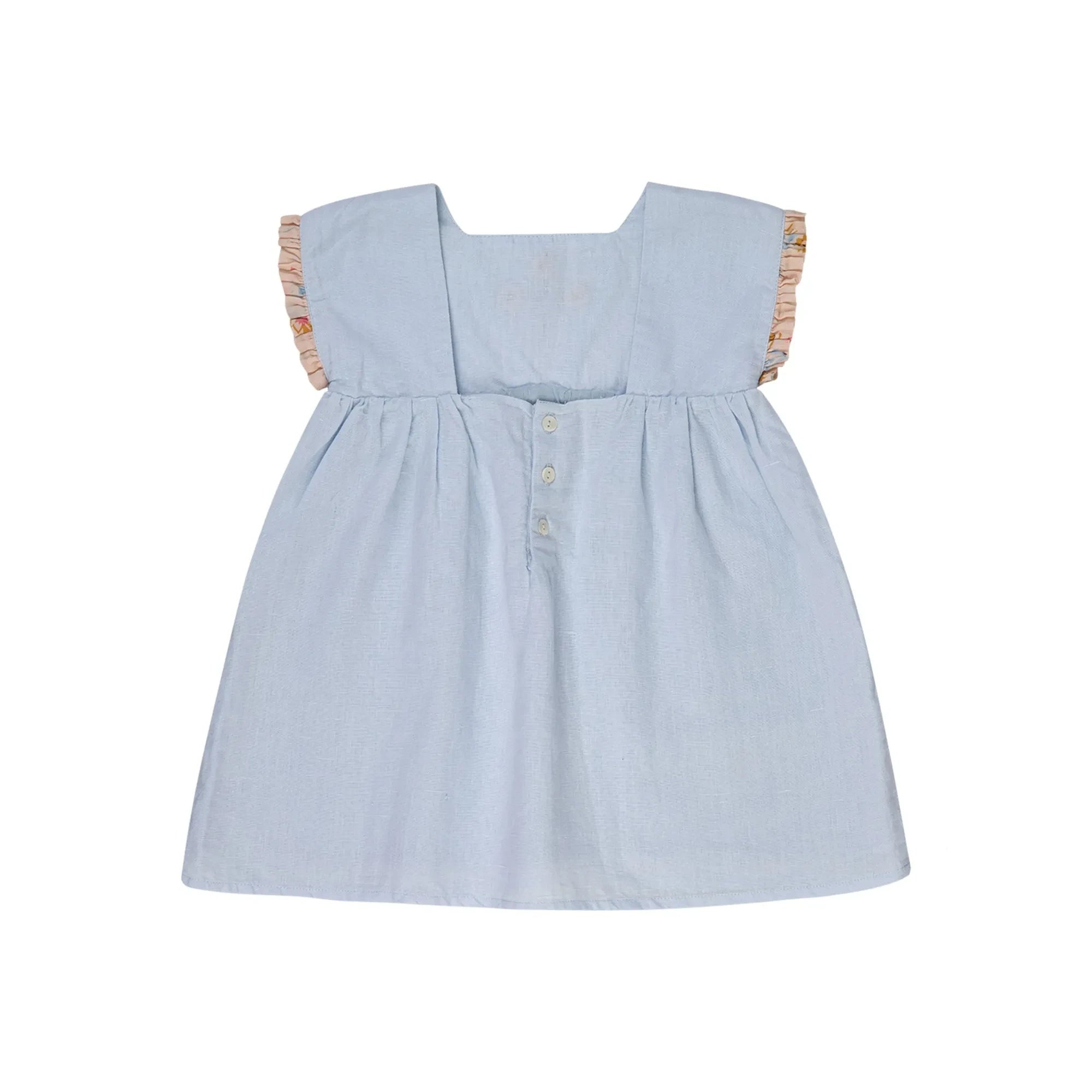 Lilinoa - Marie Lin embroidered dress | Light blue