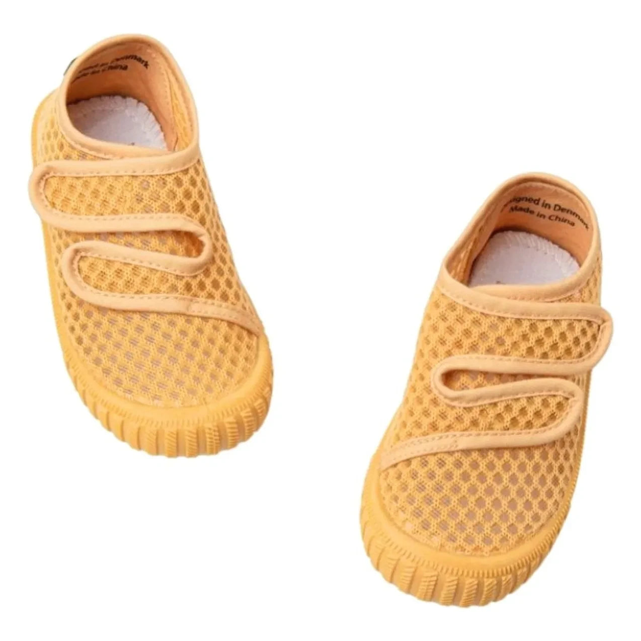 Grech & Co - Scratch Play Recycled Fiber Sneakers | Yellow