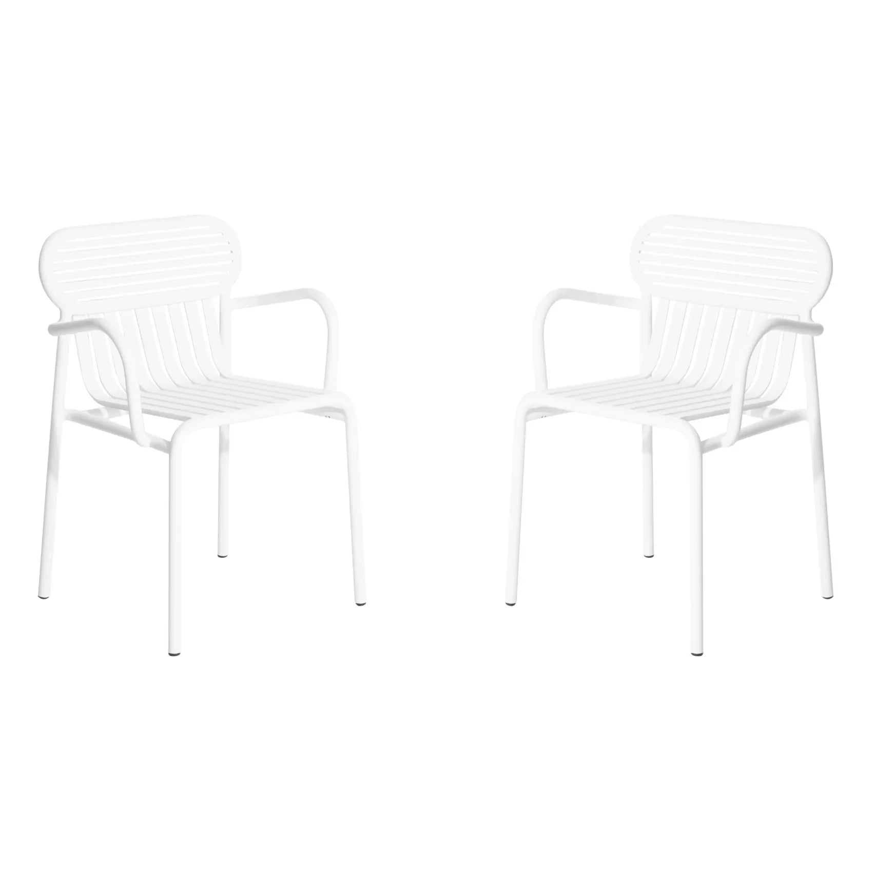 Petite friture - Weekend armchairs - Set of 2 | White