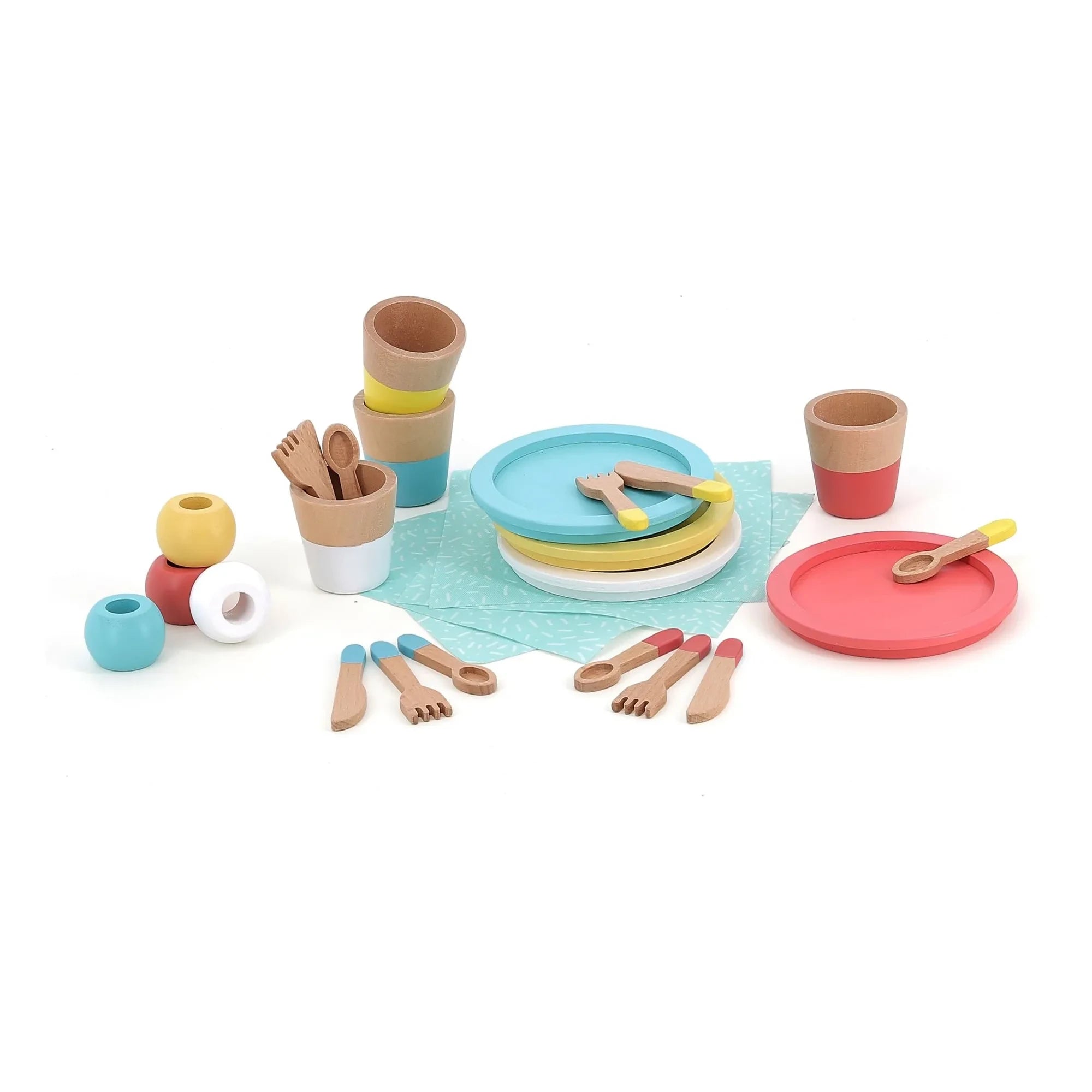 Vilac - Wooden dinner set