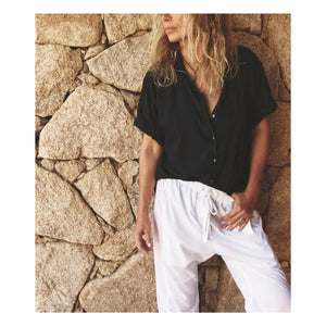 Xirena - Channing Cotton Poplin Shirt | Black