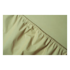 Suite 702 - Organic Percale Elastic Fitted Sheet | Pistachio Green