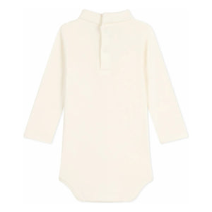 Petit Bateau - Organic cotton turtleneck bodysuit | Ecru