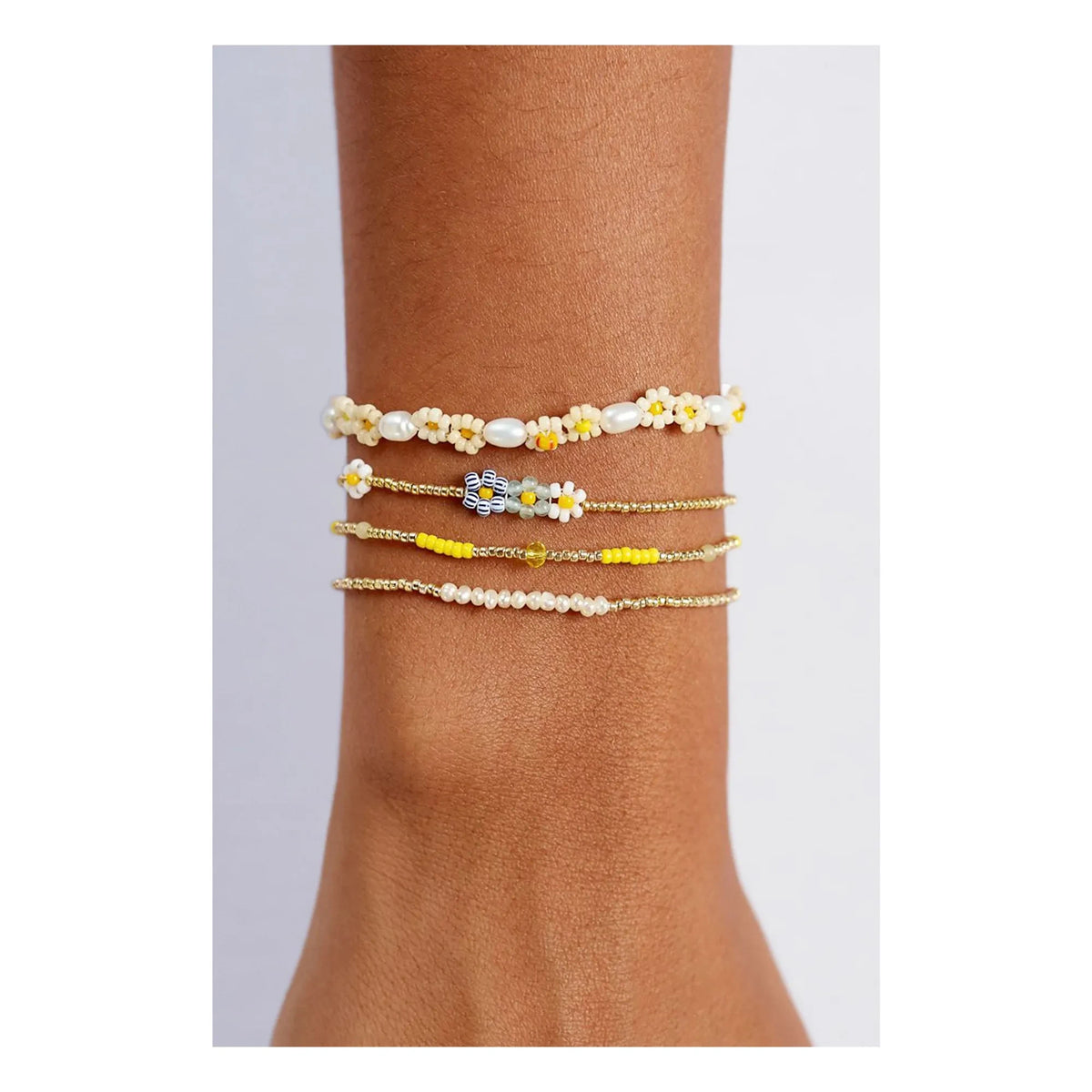 Anni Lu - Bluebell Bloom Bracelet | Blue