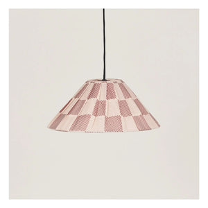 Nobodinoz - Ava Striped Lampshade | Red