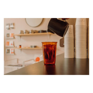 Kinto - Single Wall Glass - 350 ml | Amber