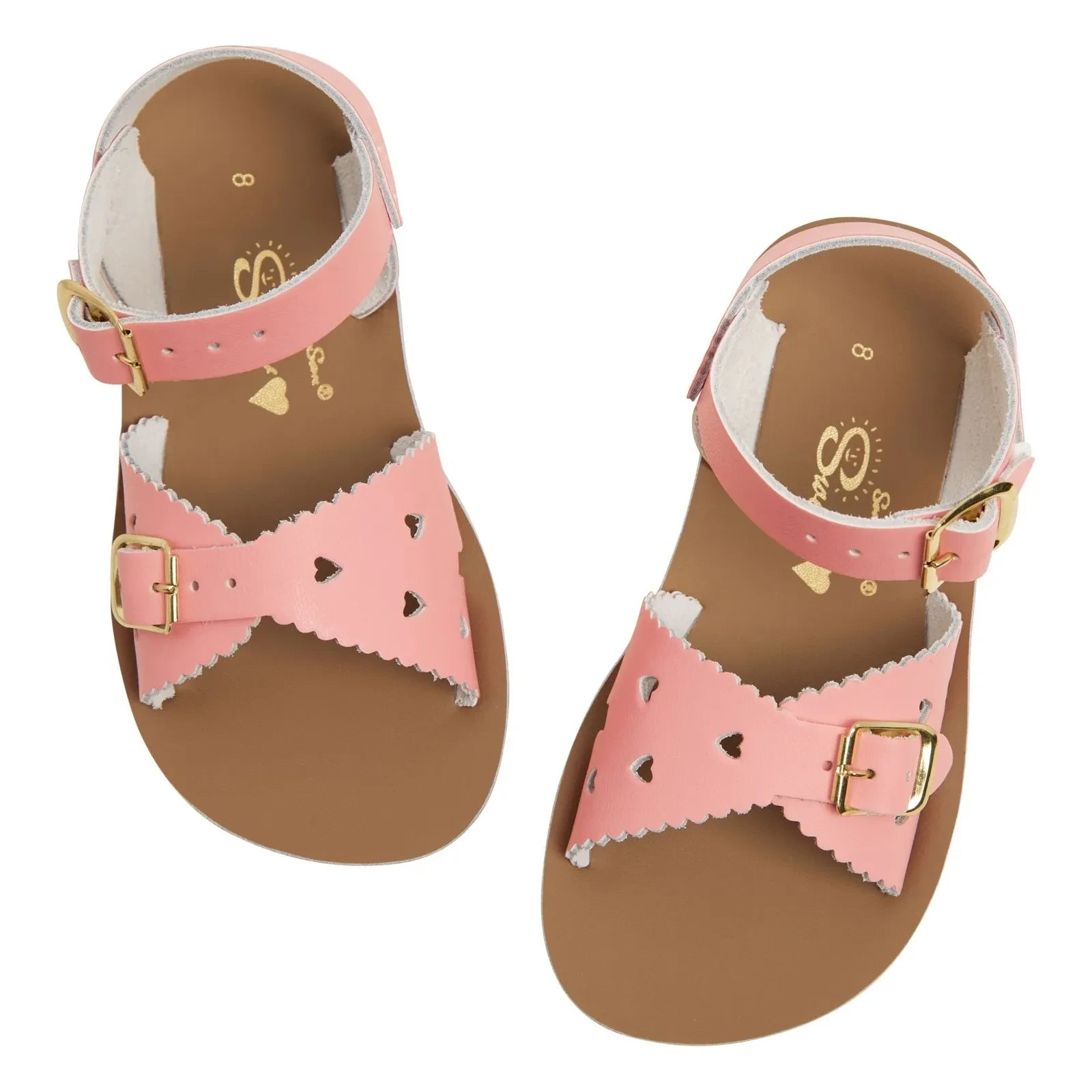 Salt-Water - Sweetheart Waterproof Leather Sandals | Light Pink