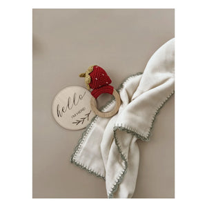 Patti Oslo - Strawberry Teething Ring | Red