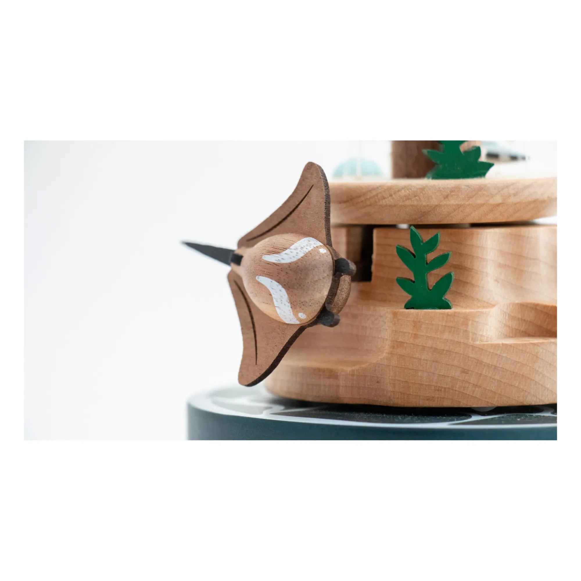 Wooderful Life - Fish Wooden Music Box